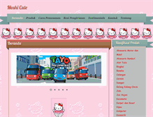 Tablet Screenshot of moshicute.com